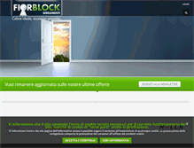 Tablet Screenshot of fiorblock.com